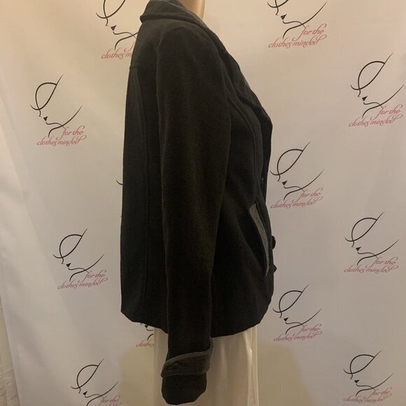 YMI. Size Small. Heavy Wool Blend Jacket. Lined Double Breasted. DB. - Picture 4 of 8